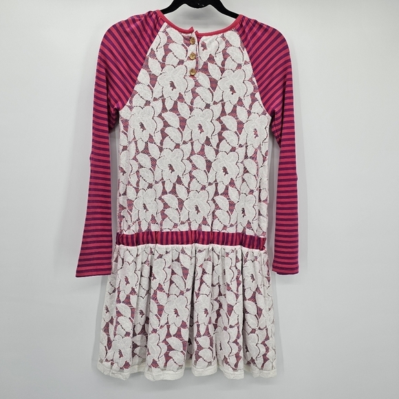 Matilda Jane 435 Friends Forever Lace Bexley Lap Dress Sz 14 Tween nwot - Picture 3 of 6